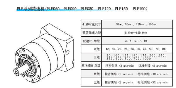 PLE行星減速機(jī)