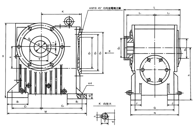 RD系列平面二次包絡(luò)減速機(jī)